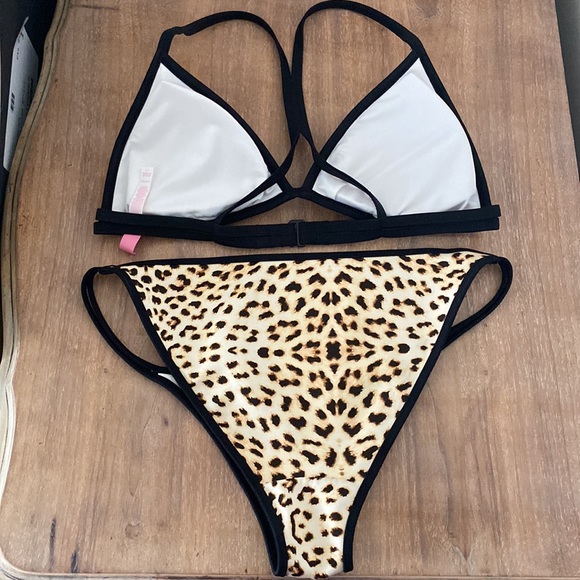 Leopard Print Bikini Set - Picture 3 of 4